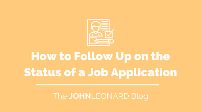 How to Follow Up on the Status of Your Job Application