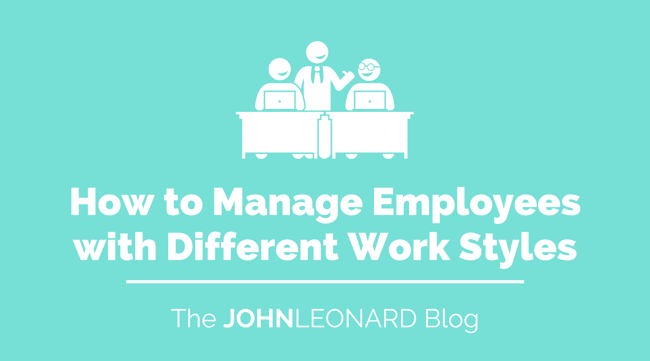 How to manage people with different work styles