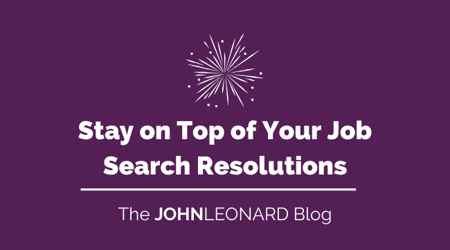 Job Search Resolutions
