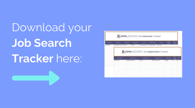 Starting Your Job Search- Job Search Tracker