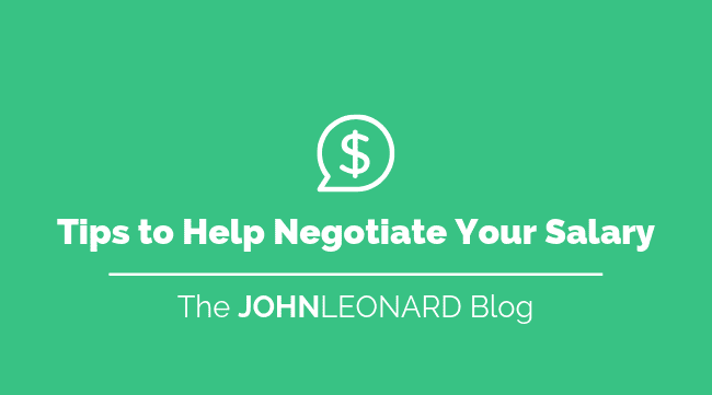 Tips to Help Negotiate Your Salary