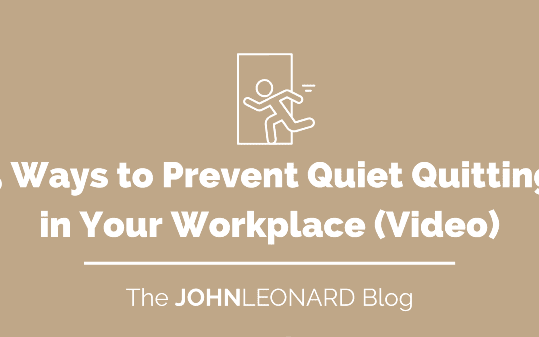 5 Ways to Prevent Quiet Quitting in Your Workplace