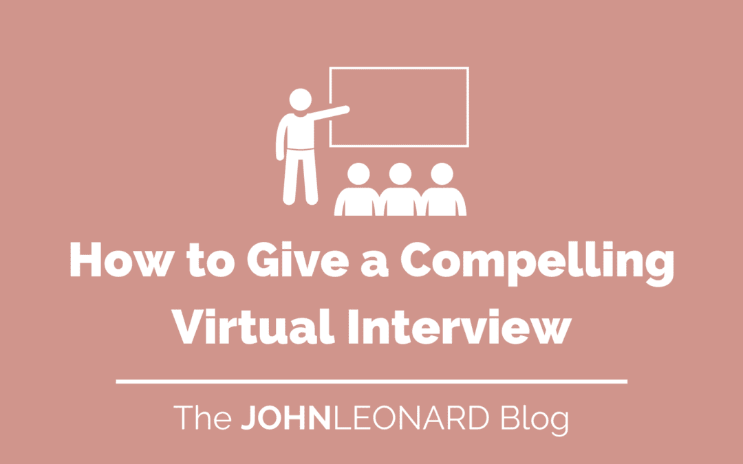 How to Give a Compelling Virtual Presentation