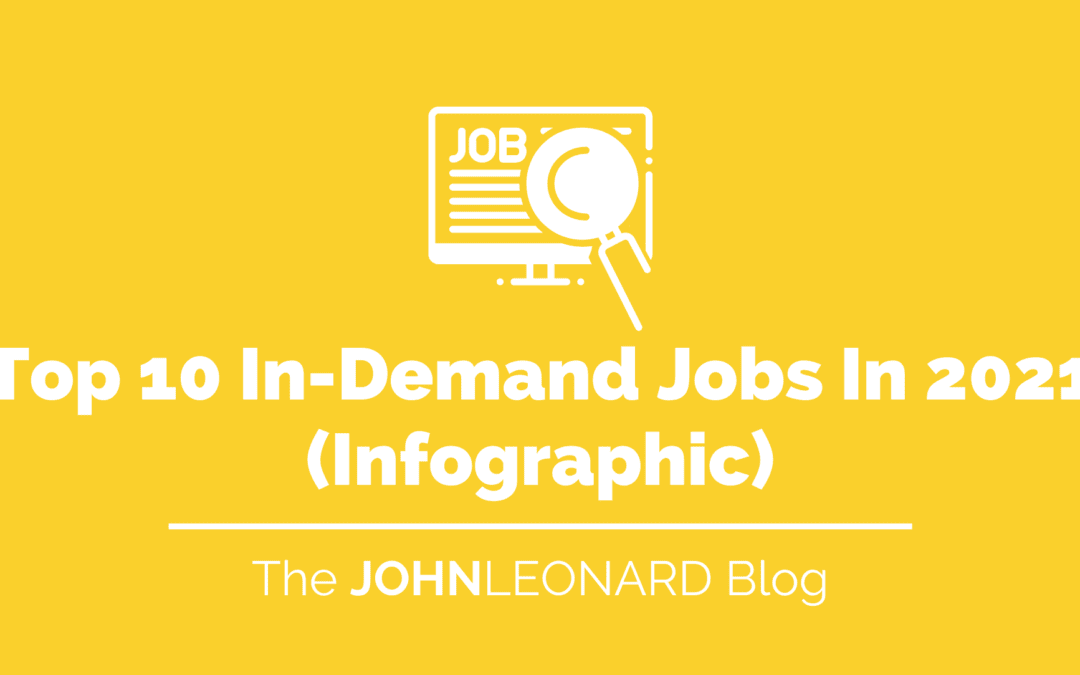 Top 10 In-Demand Jobs In 2021 (Infographic)