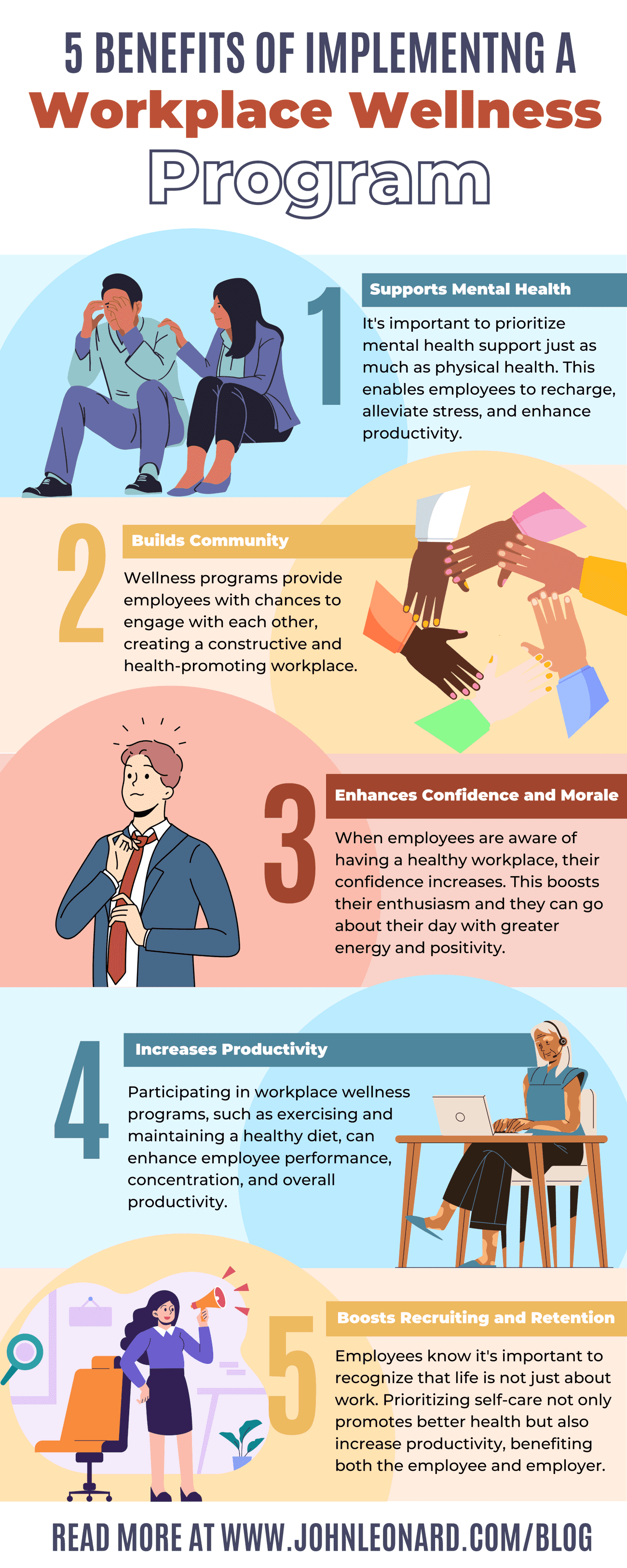 5 Benefits of Implementing a Workplace Wellness Program (Infographic ...