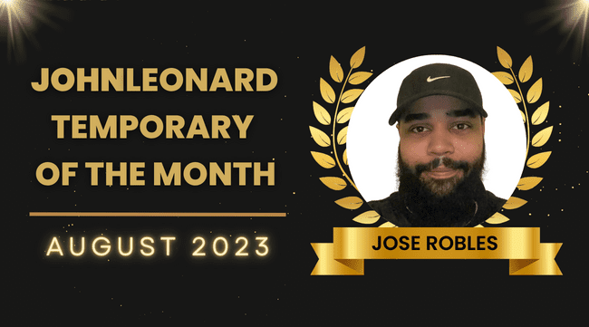 Congratulations to Jose Robles!