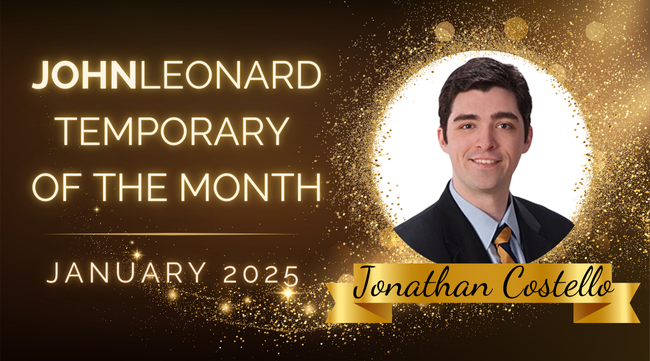 Congratulations Jonathan Costello!