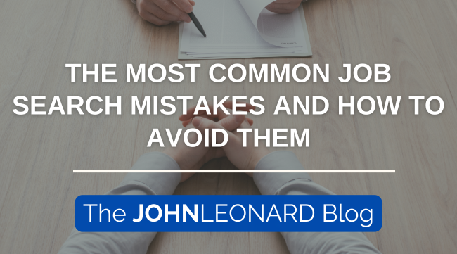 The Most Common Job Search Mistakes and How to Avoid Them