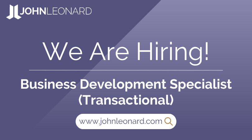 Business Development Specialist (Transactional) #32252
