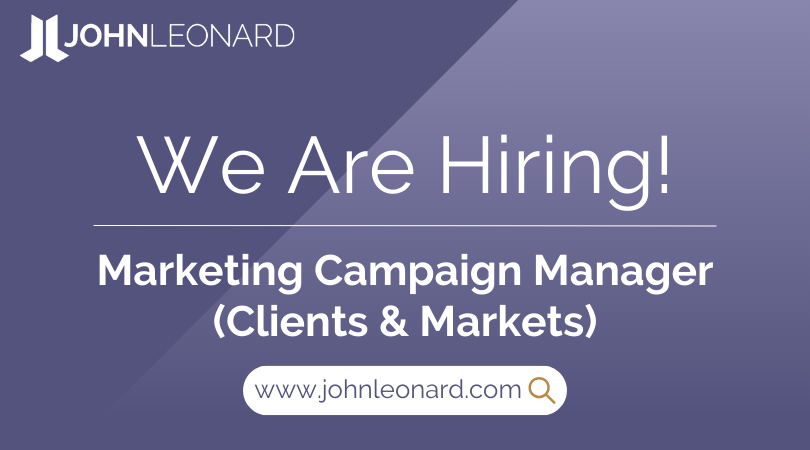 Marketing Campaign Manager (Clients & Markets) #32325