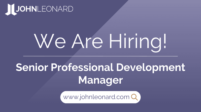 Senior Professional Development Manager #32363