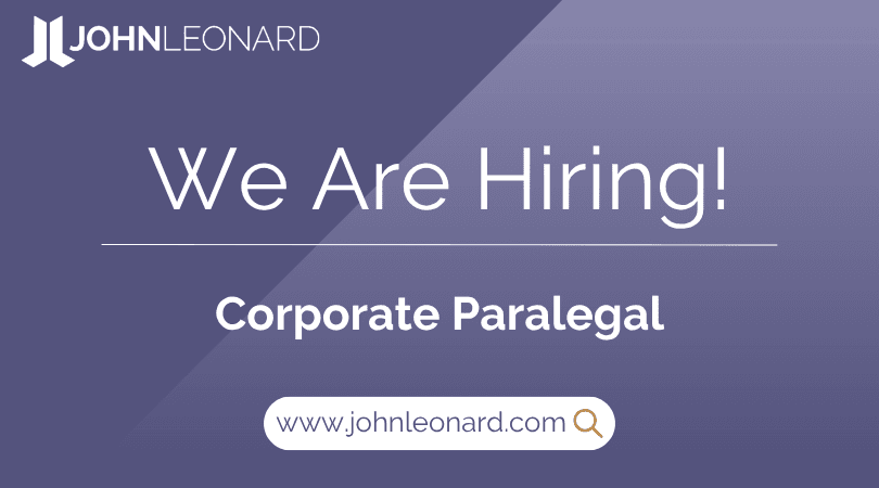 Corporate Paralegal #32509