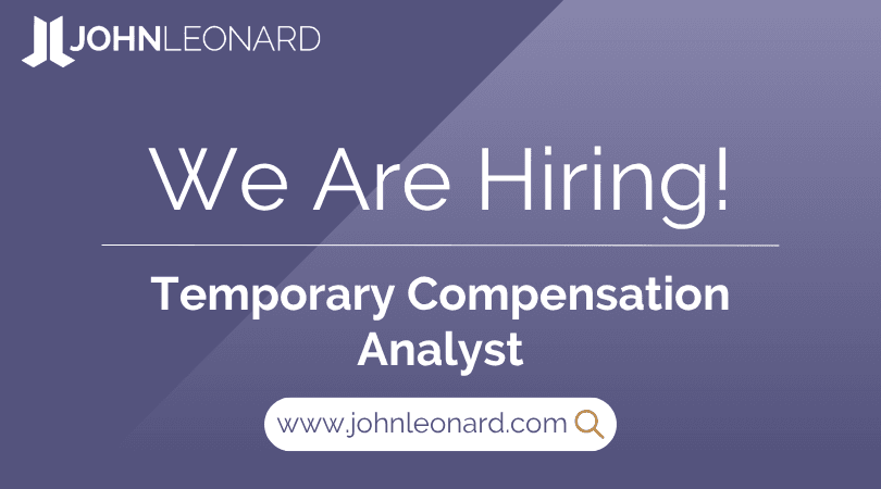 Temporary Compensation Analyst #32490