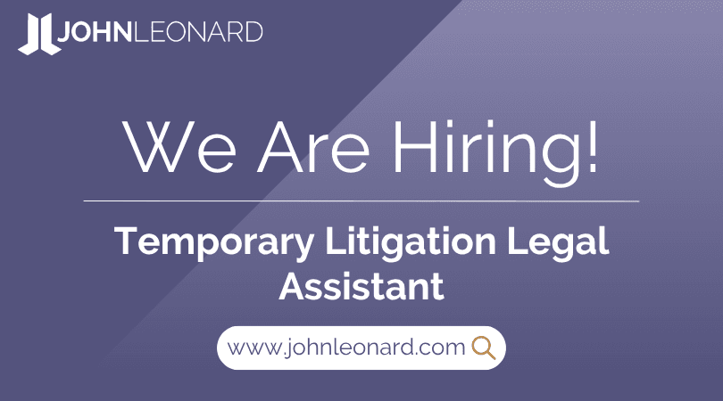Temporary Litigation Legal Assistant #32557